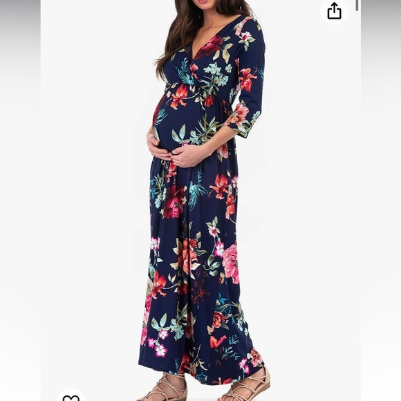 Mother Bee Maternity Dress - Picture 2 of 4